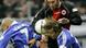 Scena z sobotniego meczu Eintrach Frankfurt - Schalke 04 wygranego przez Schalke 3 : 1. Scena z sobotniego meczu Eintrach Frankfurt - Schalke 04 wygranego przez Schalke 3 : 1.