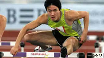 Leichtathletik Xiang Liu aus China in Stuttgart