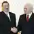 Azerbaycan Cumhurbaşkanı Aliyev, Alman Dışişleri Bakanı Steinmeier'i kabul etti.