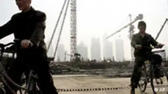 China Unterschicht Wanderarbeiter in Schanghai