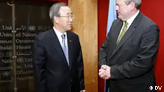 Deutsche Welle UN Erik Bettermann und Ban Ki moon