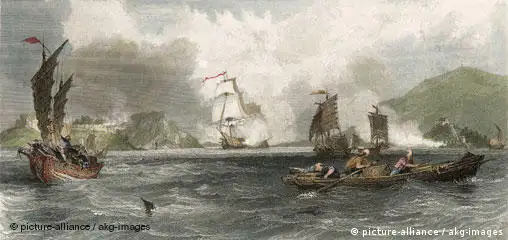 China Großbritannien Opiumkrieg 1840-42