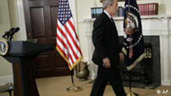 Präsident Georg W. Bush, Quelle: AP