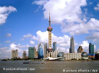 Skyline von Schanghai (Archiv, Quelle: DPA)