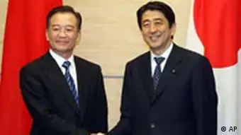 Treffen der Premierminister von Japan und China