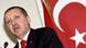 Recep Tayyip Erdogan vor türkischer Flagge Recep Tayyip Erdogan vor türkischer Flagge