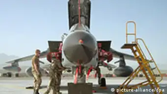 Tornado Kampfflugzeug in Afghanistan