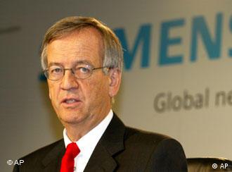 Former Siemens chairman Heinrich von Pierer