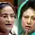 Sheikh Hasina und Khaleda Zia (Montage: DW)