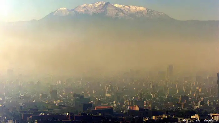 Smog über Mexiko-Stadt