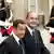Rais mpya wa Ufaransa Nicolas Sarkozy akimuaga mtangulizi wake Jacques Chirac