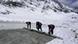 Auf der Zugspitze sollen Matten das Abschmelzen des Schneefernergletschers verhindern, Quelle: AP Auf der Zugspitze sollen Matten das Abschmelzen des Schneefernergletschers verhindern, Quelle: AP