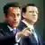 Fransa Cumhurbaşkanı Nicolas Sarkozy (solda) AB Komisyonu Başkanı Jose Manuel Barroso