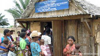 Eine Station der Welthungerhilfe in Nosy Varika