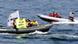 Greenpeace-Schlauchboote sind in die Sperrzone des G8-Gipfels eingedrungen und werden von der Polizei eingekesselt. Foto: DPA Greenpeace-Schlauchboote sind in die Sperrzone des G8-Gipfels eingedrungen und werden von der Polizei eingekesselt. Foto: DPA