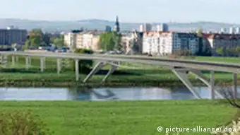 Deutschland Dresden UNESCO Streit um Waldschlösschenbrücke Alternativvorschlag
