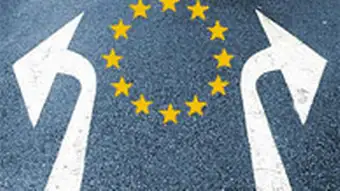 EU Symbolbild Richtungspfeile Wohin geht es?