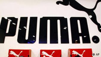 Advertising for German sportswear giant Puma