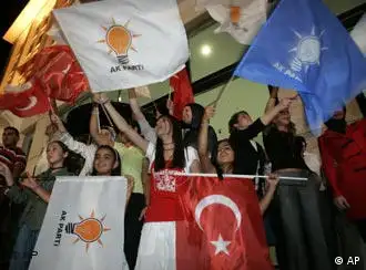 土耳其正发党议会选举大获全胜