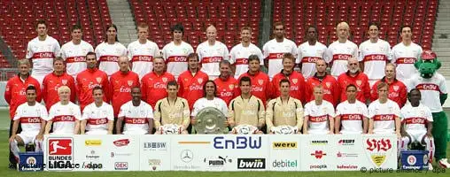Mannschaftsfoto VfB Stuttgart
