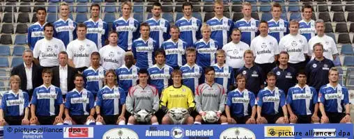 Mannschaftsfoto Arminia Bielefeld