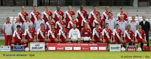 Mannschaftsfoto FC Energie Cottbus