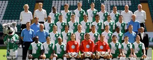 Mannschaftsfoto Vfl Wolfsburg
