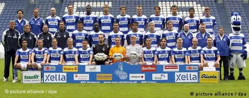 Mannschaftsfoto MSV Duisburg