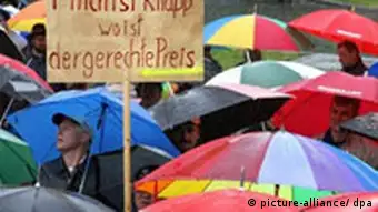 Deutschland Bauern demonstrieren für höhere Milchpreise