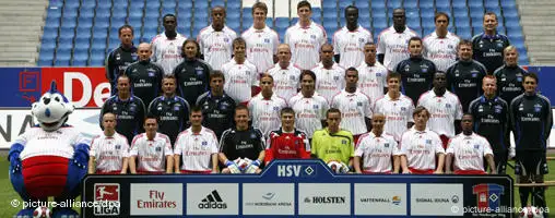 Fußball-Bundesliga, Mannschaft des Hamburger SV, Kader Saison 2007-2008