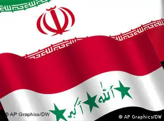 Iran Irak Flagge