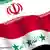 پرچمهای عراق و ایران