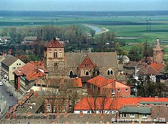 Panorama Pasewalk, Mecklenburg-Vorpommern, Quelle: dpa