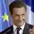 A triumphant-looking Sarkozy