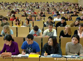 开姆尼茨大学的中国学生