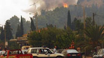 Ελλάδα, πυρκαγιές, αρχαία Ολυμπία, 2007 Ελλάδα, πυρκαγιές, αρχαία Ολυμπία, 2007