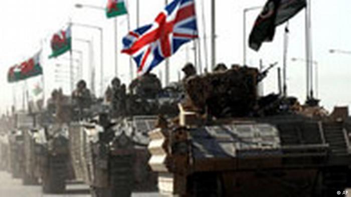 Irak Großbritannien britische Armeee verläßt Basra