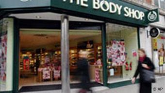Ein Body Shop-Geschäft in London, Quelle: AP