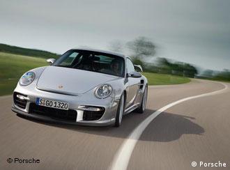 Porsche 911 on a road