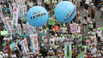 Taiwan Demonstration für UN-Referendum