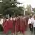 Protesting Buddhist monks, civilians in Myanmar