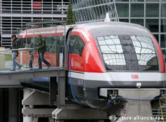 按照修建计划磁悬浮列车将连接慕尼黑机场和中央火车站