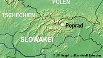 Karte Terra Incognita Poprad Slowakei