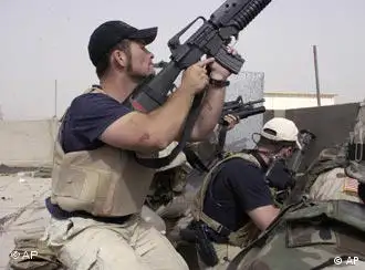 黑水公司在伊拉克的“保安人员”