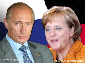 德国总理会晤俄总统普京