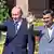 Putin und Ahmadinedschad in Teheran (Quelle: AP)