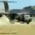 The A400M landing on a rough runway