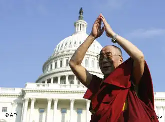 达赖喇嘛在美国国会山