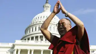 BdT USA Dalai Lama in Washington vor Capitol Hill
