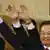 Premierminister Wen Jiabao bei der Vorstellung der neuen Politbüro-Mitglieder, Quelle: AP